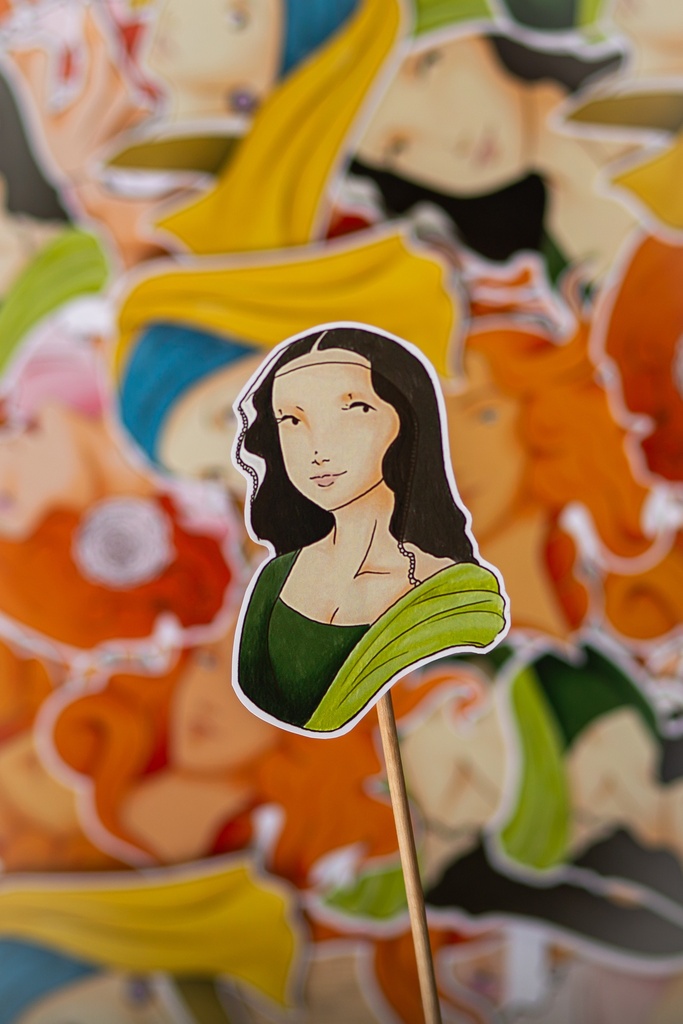 Stickers Joconde